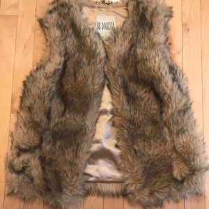 BB Dakota Faux Fur Vest